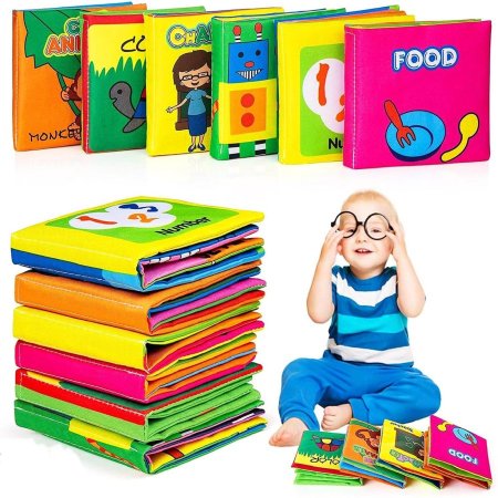 كتب قماش  (Baby’s Cloth Books) 👶✨